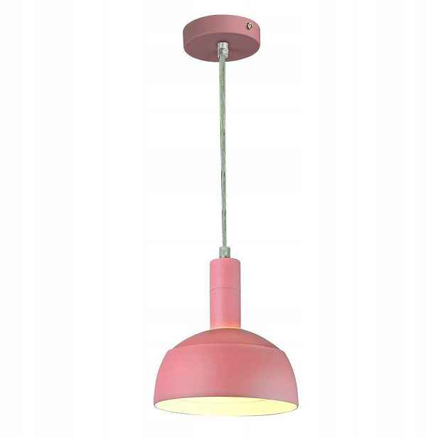 Nastavitelná závěsná lampa VT-7100-P růžová 1xE14 60W V-tac