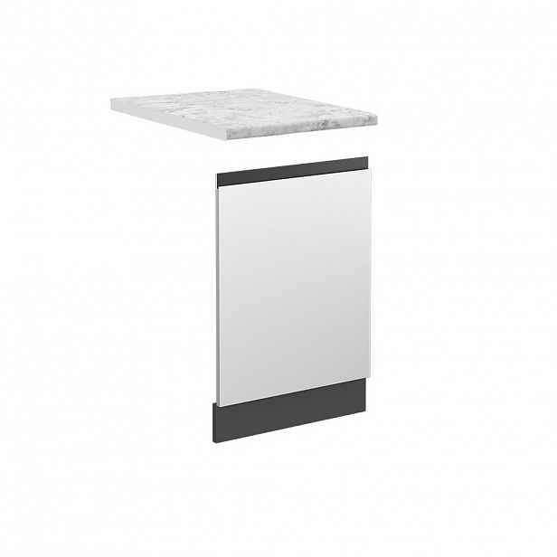 Vicco PŘEDNÍ PANEL R-Line Bílá 45 cm , PD Mramor