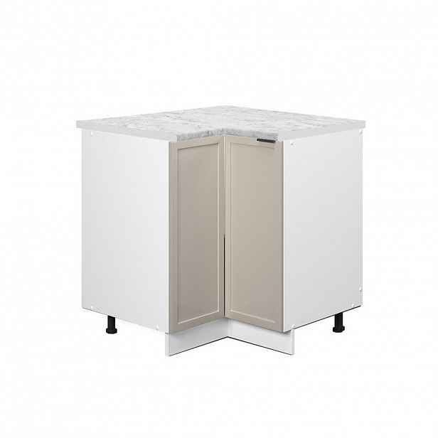 Vicco ROHOVÁ SKŘÍŇKA Fame-Line GreyBeige 80.5 cm , PD Mramor