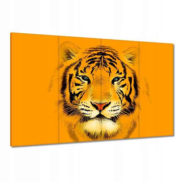 Obrazy 120x80 Oranžový tygr