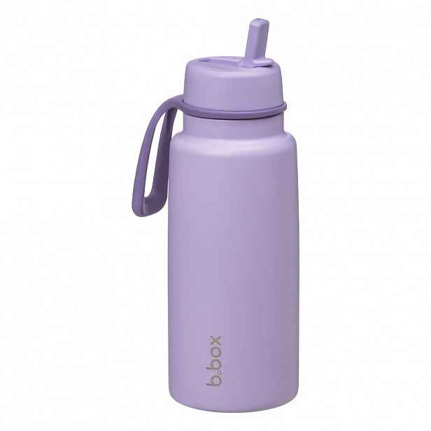 b.box Nerezová termolahev s brčkem 1l varianta: lilac love