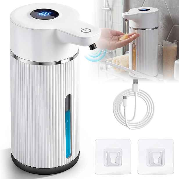 Dávkovač Na Mýdlo A Tekuté Přípravky, Usb Nabíjení, Objem 420 ML