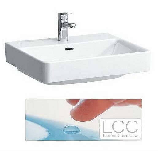 Umyvadlo Laufen Pro S 55x46,5 cm otvor pro baterii uprostřed H8169624001041