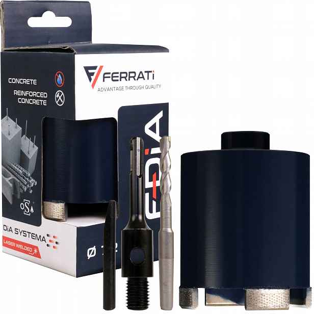 Vrták 82 mm M16 Sds+ Ferrati F-dia F40148 do betonu