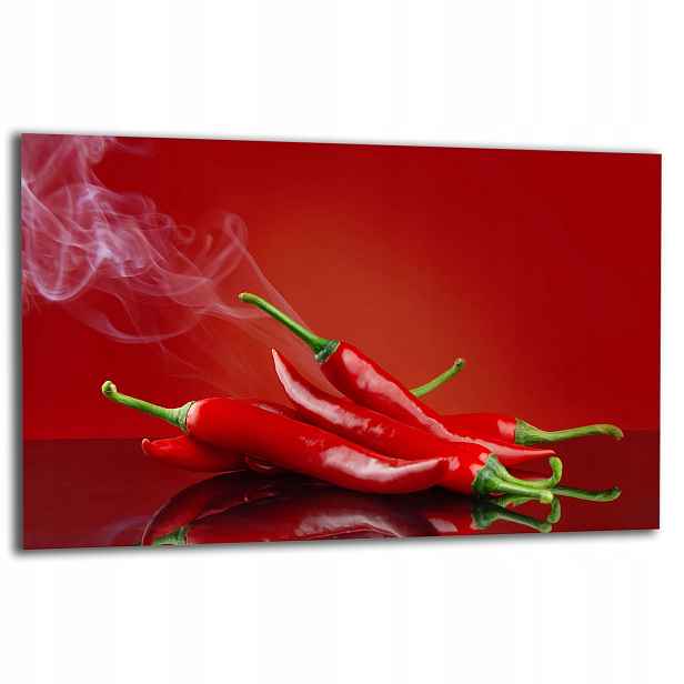 7v1 Skleněná Ochranná Deska Na Sporák 80x52 Chilli