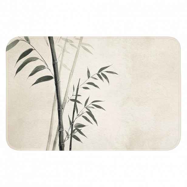 OnlyWow WC PŘEDLOŽKA Japandi - Bambus - béžová 60x40 cm