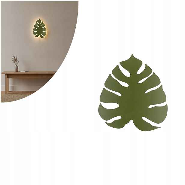 Nástěnné svítidlo Monstera XL Green 6435 Tk Lighting