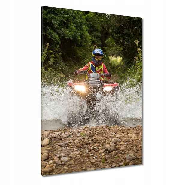 Obrazy 70x100 Quad Čtyři kolečka Terén