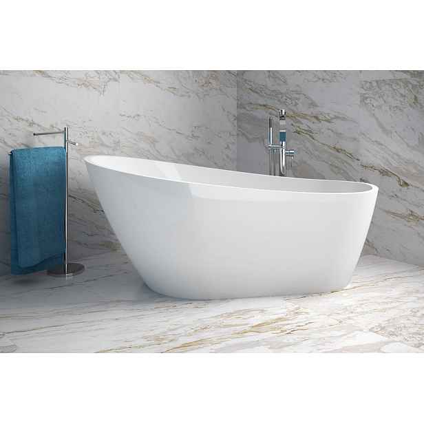 BESCO Olsen Spa  MELODY VANMELODY150W - Volně stojící vana MELODY bílá