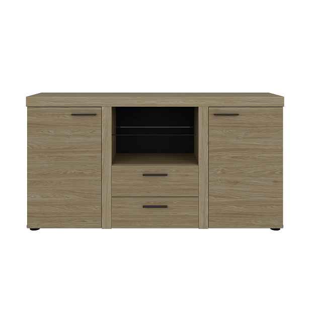 Komoda KADEN 2D2S, dub olejovaný