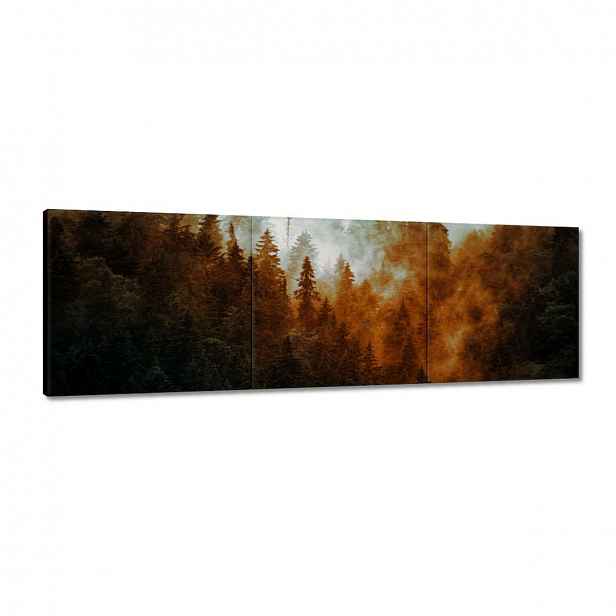 Obrazy 120x40 Podzimní krajina Hory