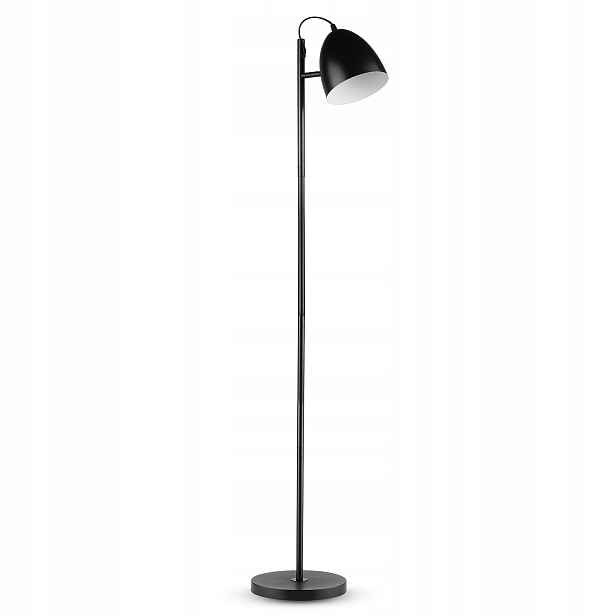 Stojací Podlahová Lampa Na Žárovku E27 Led Kovová Moderní 153 cm