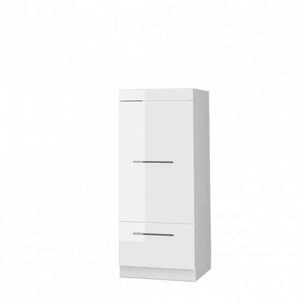 Vicco VYSOKÁ SKŘÍŇ Fame-Line, Bílá vysoký lesk/Bílá, 60 cm