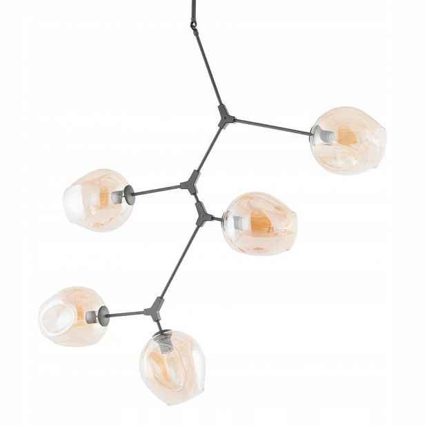 Závěsné Stropní Svítidlo Stropní Svítidlo Nantes Šedá Led Moderní 110 cm Italux