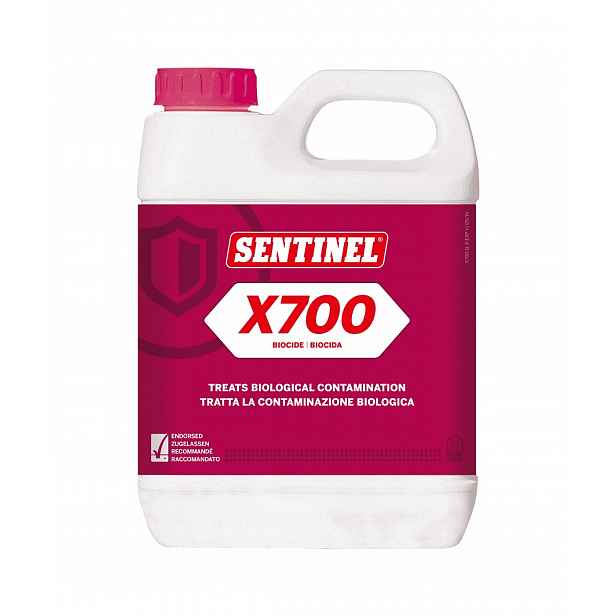 Biocidní přípravek Sentinel X700 pro podlahové vytápění 1 litr Biocidu