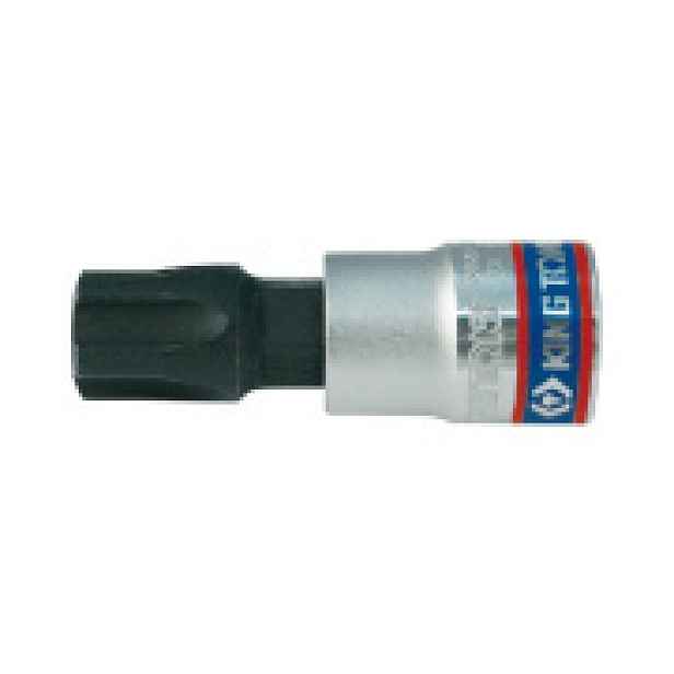 Hlavice zástrčná King Tony 3/8 CrV pětihvězda s otvorem IRP 40 x 50 mm 302D40