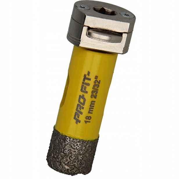 Pro-fit Korunkový Vrták Diamantová D18 mm S8HEX kámen