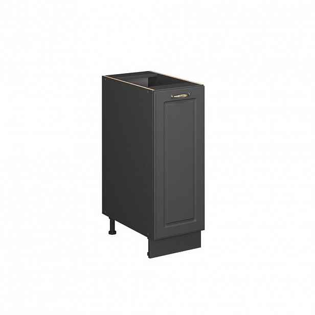 Vicco LÉKÁRNIČKOVÁ SKŘÍŇKA Fame-Line Anthrazit-Gold Landhaus 30 cm , PD Antracit