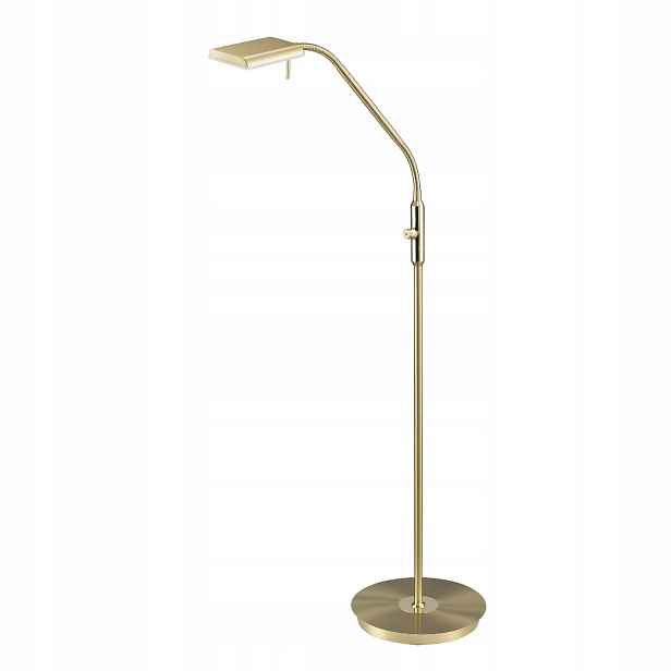 Stojací podlahová lampa Bergamo zlatá Trio