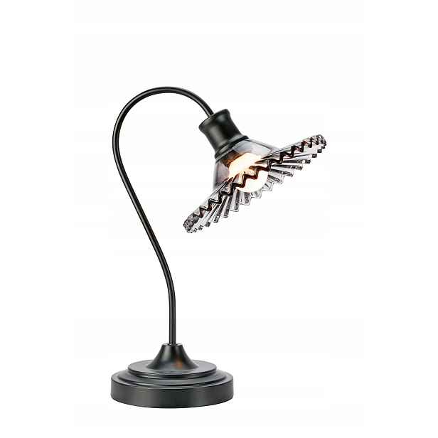 Klasická černá stolní lampa Novia závit 1xE27 109151 Markslojd
