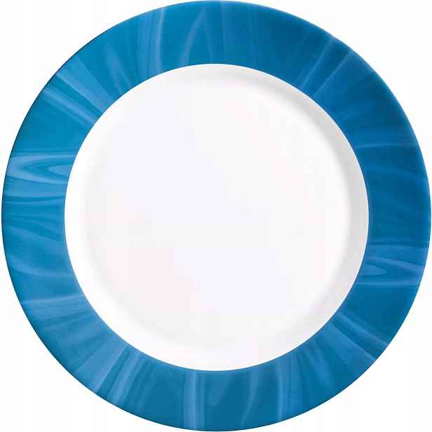 Talíř mělký Bormioli Rocco Careware 25,5 cm, modrý 6 ks