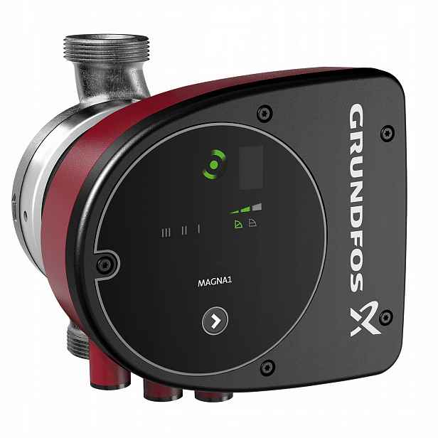 Tichá a energeticky úsporná oběhová pumpa Grundfos MAGNA1 25-60 180