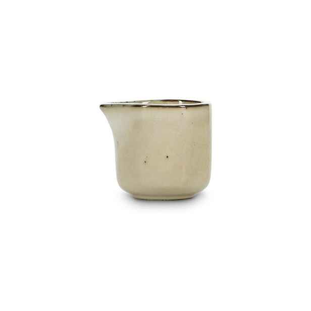 Béžová kameninová konvička na mléko 85 ml Meridian – Salt&Pepper