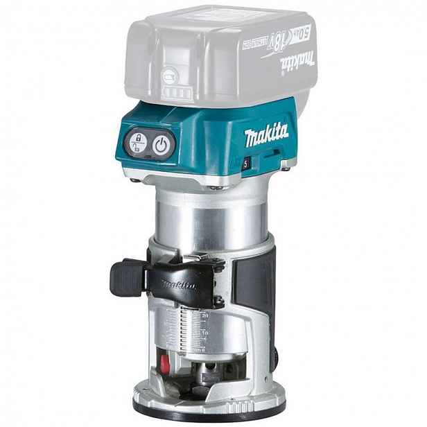 Makita - 18V AKU kombinovaná frézka 35 mm, bez baterie a nabíječky DRT50Z