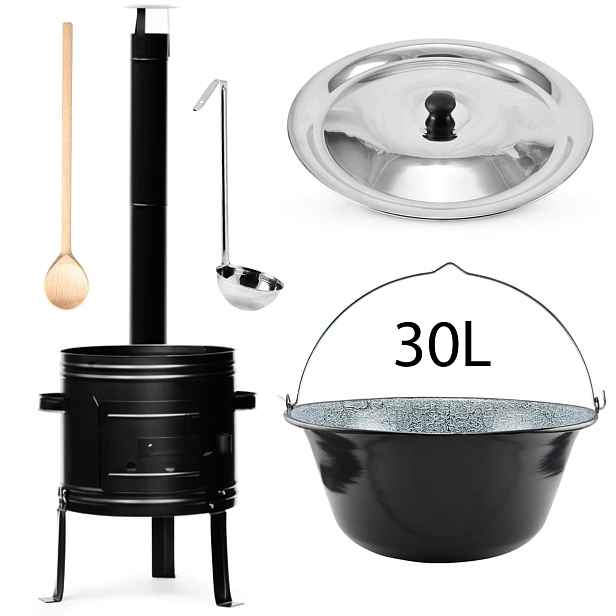 Perfect Home Set-14 Kotlíková souprava 30 L, 5 ks