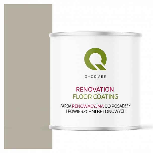 Barva Pro Renovaci Podlah Betonu Garáž Šedá Béžová Ral 7032 Polomatná 2,5L