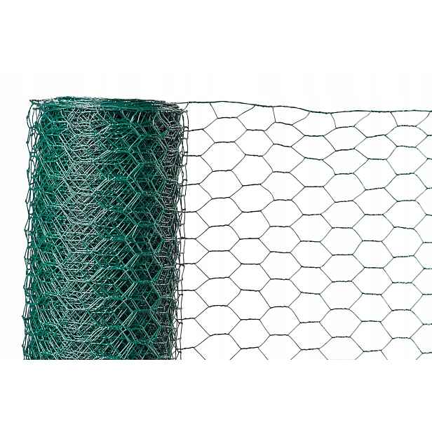 Chovatelská síť na voliéry pro slepice z Pvc drátu 25 x 25 mm 1 m x 25 Mb