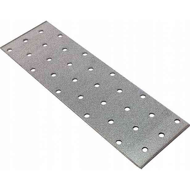 Perforovaná plochá tesařská spojka 60x200 x 2 mm PP7 50 Ks