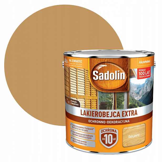 Sadolin Extra 2,5 L Lakovaný Dub Světlý