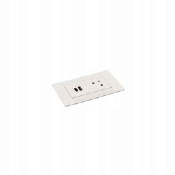 Zásuvka Multilink 2P+Z/USB Bílá Legrand 654770