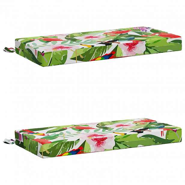 vidaXL Sady polštářů na lavici (2 kusy) SOEST 2 ks 100% polyester
