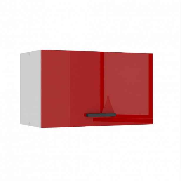 B BELINI GROUP ZÁVĚSNÁ SKŘÍŇKA SGP 60 cm, s 1 dvířky, Červená lesklá