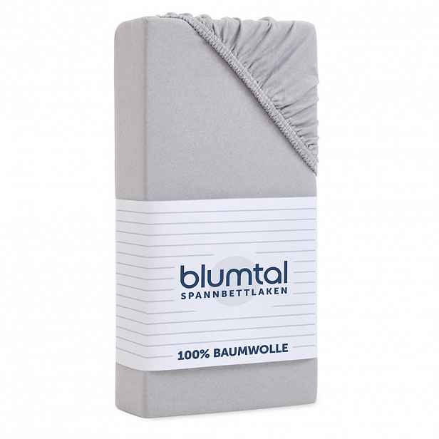 Blumtal NAPÍNACÍ PROSTĚRADLO 80/180 cm, světle šedá