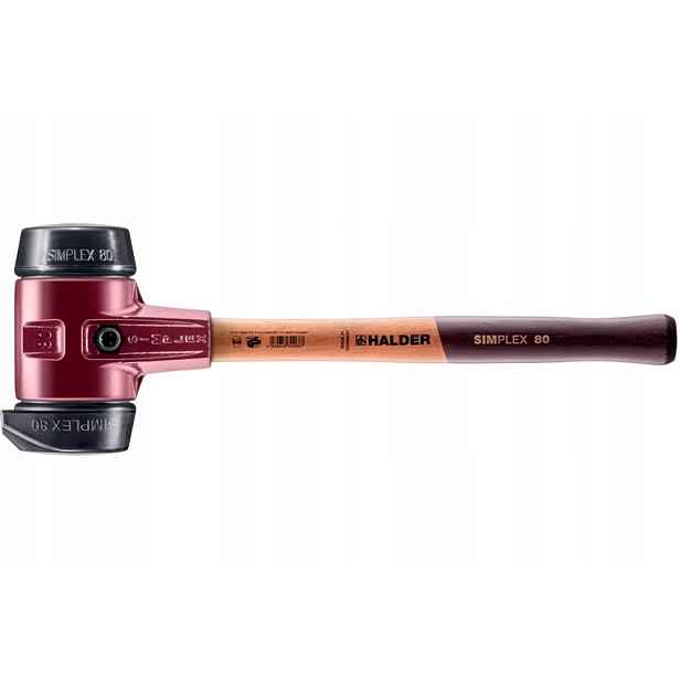 Kladivo Halder Simplex Stand-up s vyměnitelnými hroty 80 mm 490 mm Najder