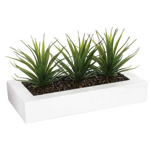 ATMOSPHERA Umělá Aloe Vera v květináči Grassy