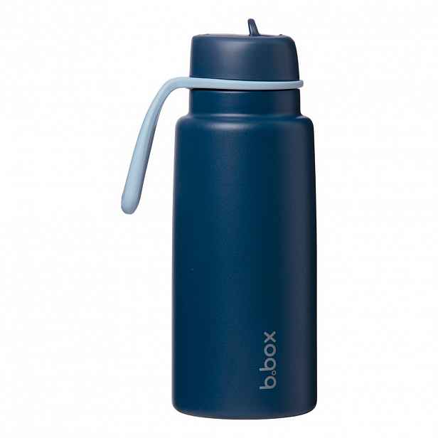 b.box Nerezová termolahev s brčkem 1l varianta: midnight