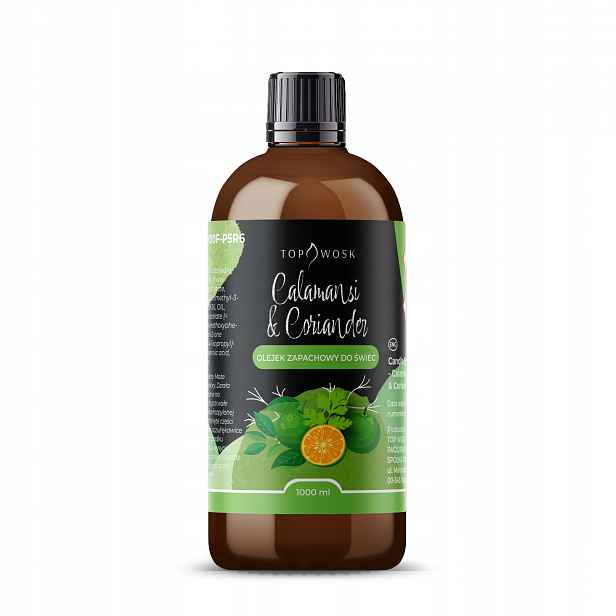 Vonný olej do svíček Calamansi & Coriander 1000 ml, vůně do vosku