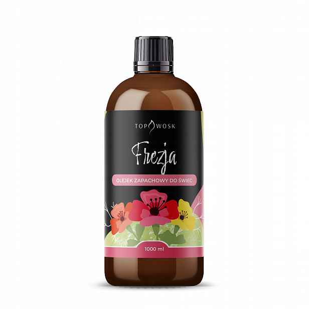 Vůně do voskových svíček parafín Frézie 1000 ml vonný olej