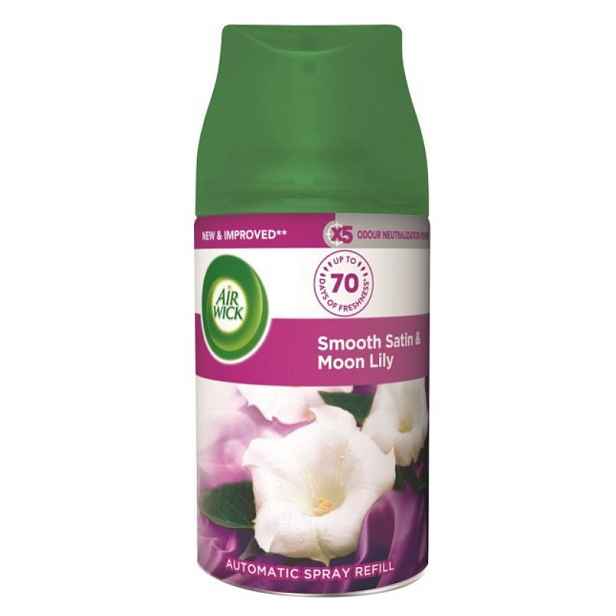 Air Wick náplň 250ml Jemný saten, měsíční lilie