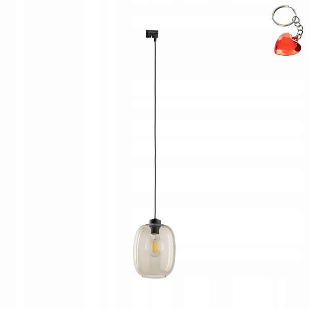 Kolejnicová Stropní Svítidlo Pohyblivé svítidlo Tracer Elio Černý Kov Tk Lighting