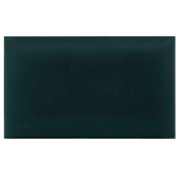 Čalouněný nástěnný panel různé rozměry x šířka 30 cm tmavě tyrkysová obdélník MyBestHome Rozměr: 90x30 cm