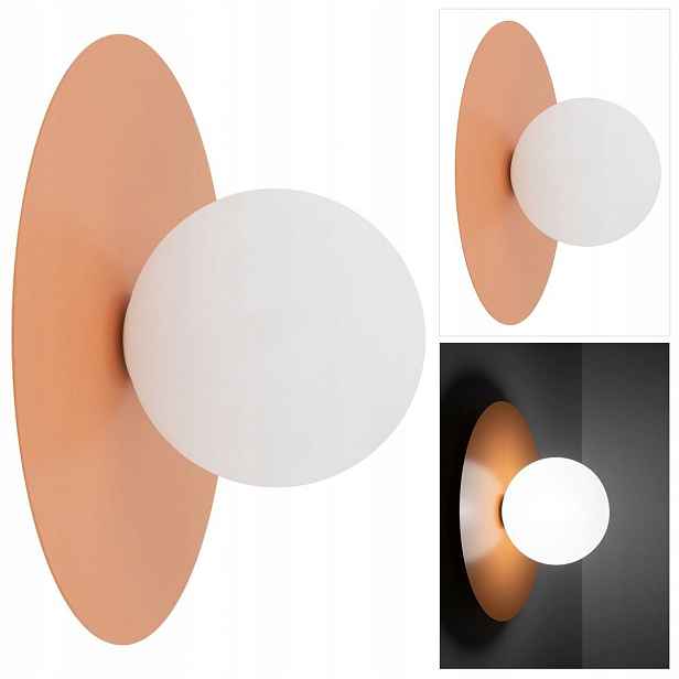Modrá nástěnná lampa Pixi je moderní nad psací stůl v pracovně Tk Lighting