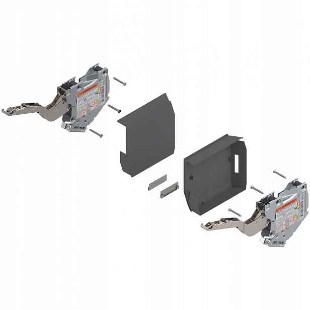 Blum 20K2E00T06 Aventos Hk-s tmavě šedý pro malé výklopné a silové fronty