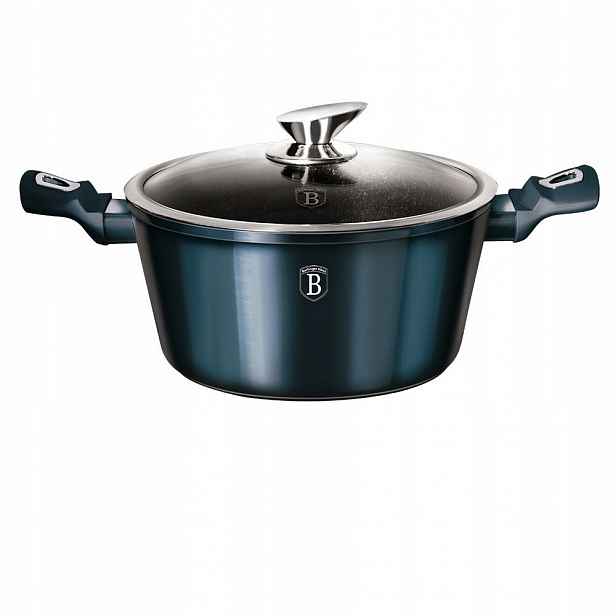 BH-1878 Hrnec granitový 20 cm 2.5 l Berlinger Haus Aquamarine Line