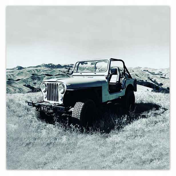 Plakáty 140x140 Jeep Wrangler Retro foto