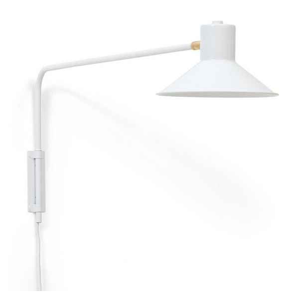 Bílé nástěnné svítidlo ø 20 cm Aria – Kave Home